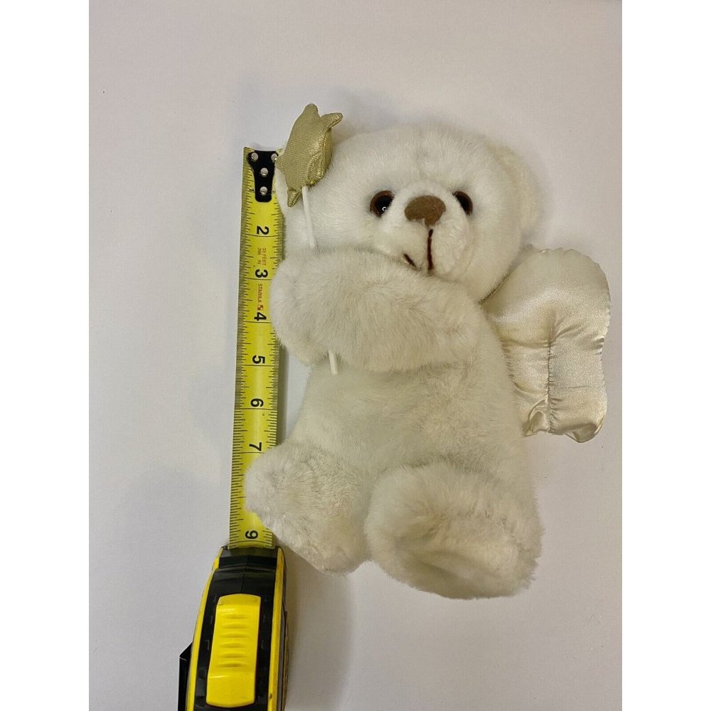 Applause Teddy Bear Angel Wings 1987 9" Plush Stuffed Animal Holiday - Picture 12 of 12